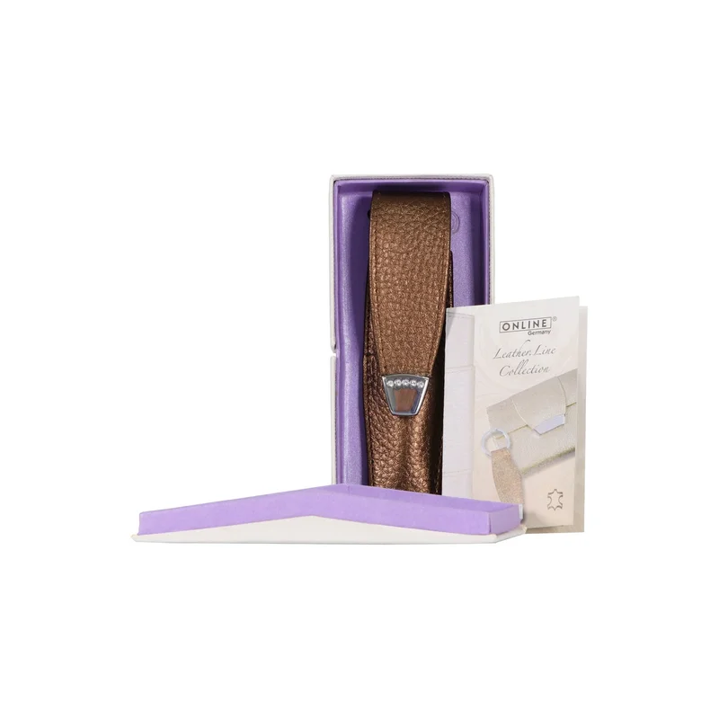 Online Mocca Case, Leather