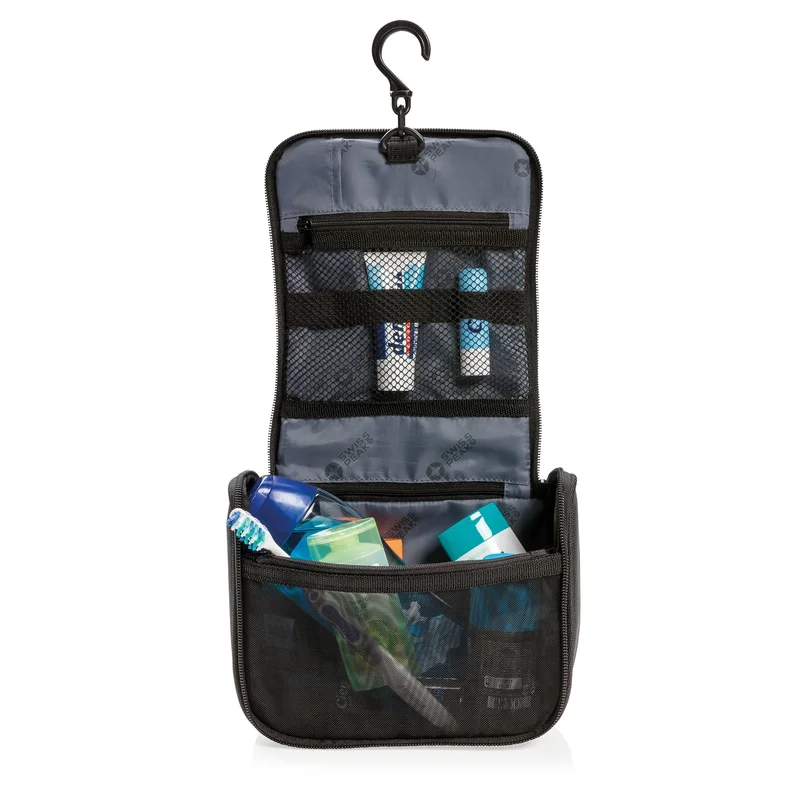 Swiss Peak Toiletry Bag, black