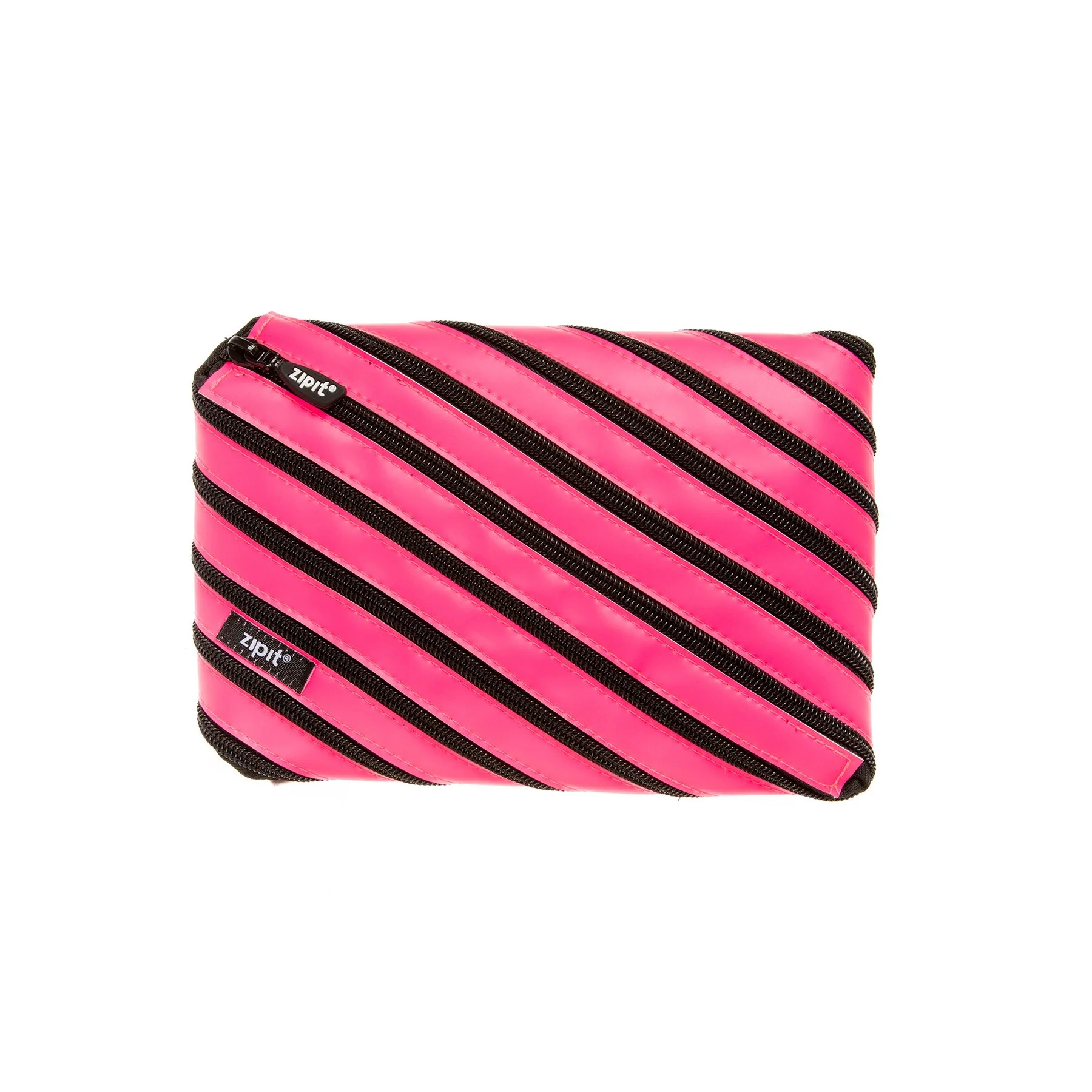 Zipit Pencil Case Neon, large, neon pink