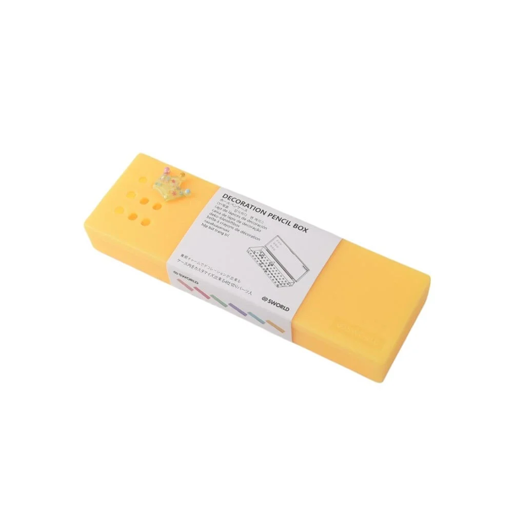 Sworld Pencil case ME, plastic, yellow