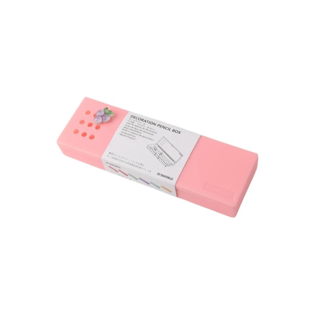 Sworld Pencil case ME, plastic, pink