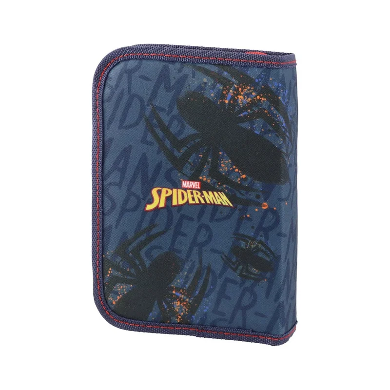 Statovac Decker Pencil Case, single zipper, filled, Spider-Man