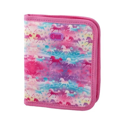 Statovac Grande Pencil Case, single zipper, empty, unicorn
