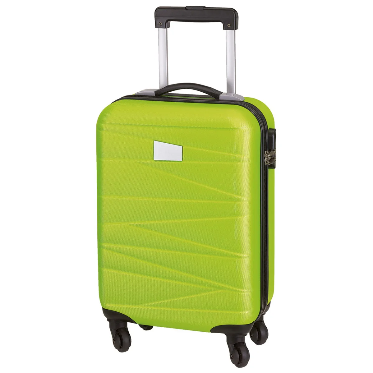 TOPS Travel Suitcase Padua, on wheels, 55 x 35 x 20 cm, light green