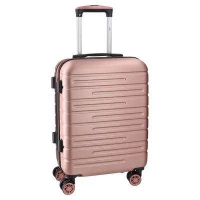 Empire Amsterdam Cabin Suitcase, ABS, rose gold