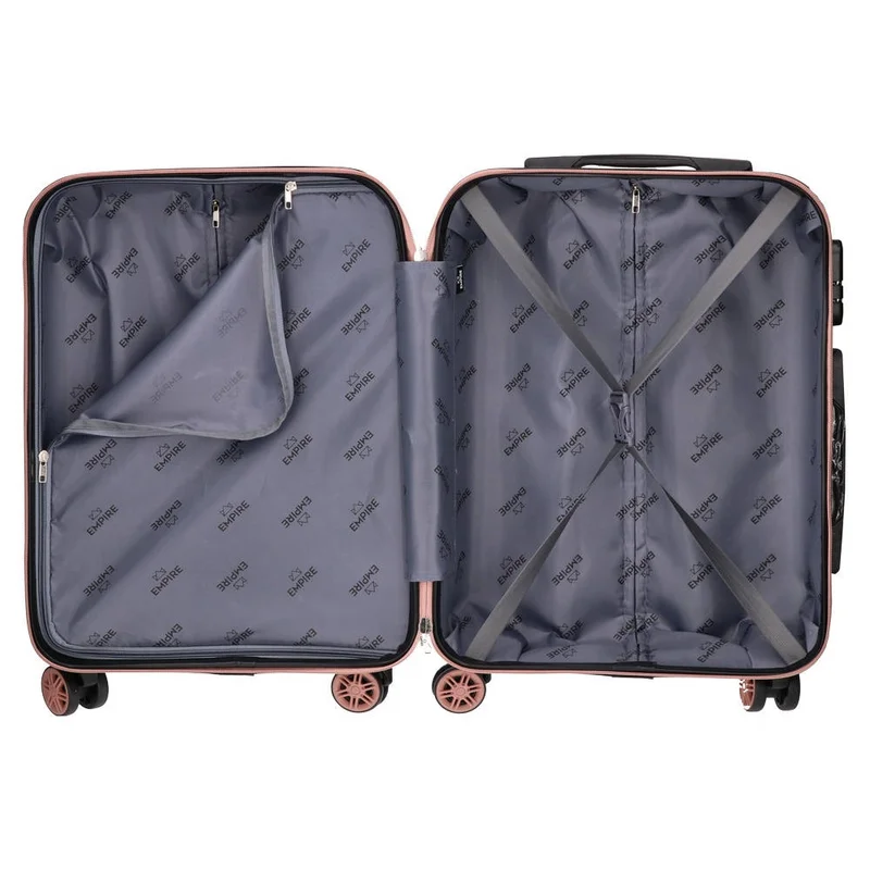 Empire Amsterdam Cabin Suitcase, ABS, rose gold