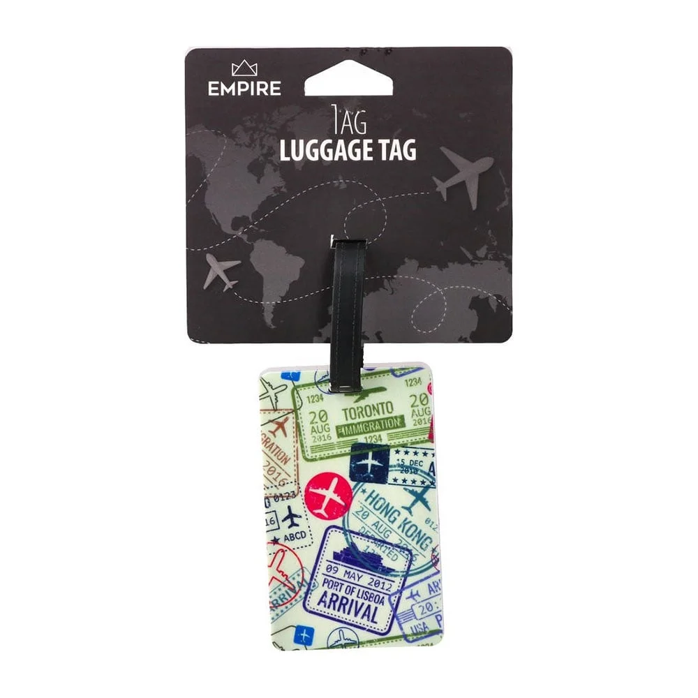 Етикет за куфар Empire Tag, печат