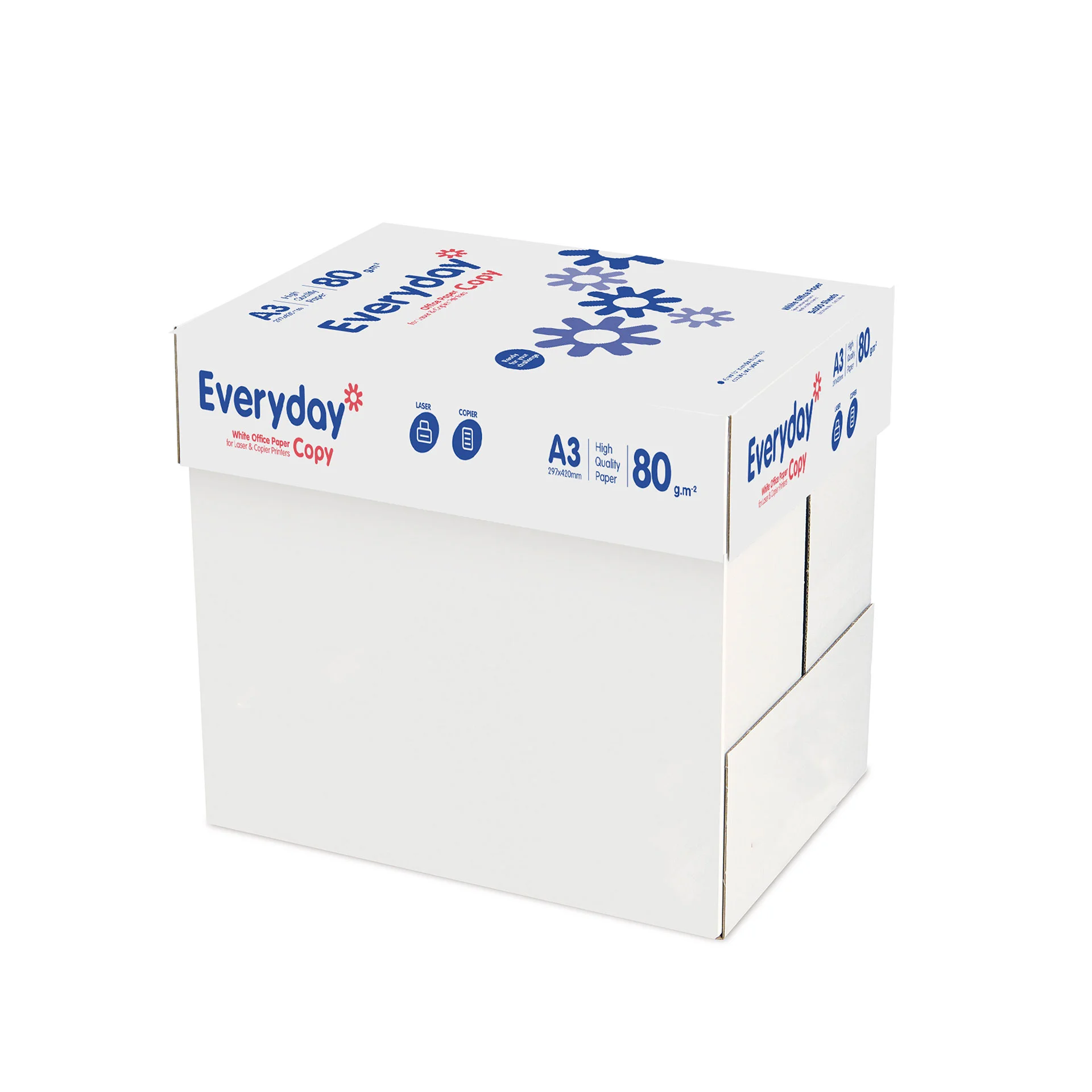 Копирна хартия Everyday Copy, A3, 80 g/m2, 500 листа, 5 пакета