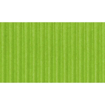 Fabriano Cardboard Ondula, corrugated, 328 g/m?, 50 x 65 cm, light green