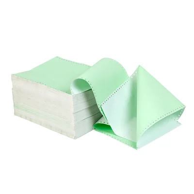 Office 1 Continuous Printer Paper, 240 mm, 12'', 2-Ply, Coloured, 1000 Sets
