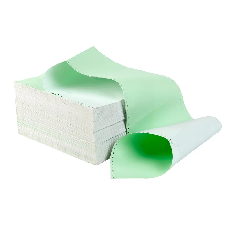 Office 1 Continuous Printer Paper, 240 mm, 12'', 2-Ply, Coloured, 1000 Sets