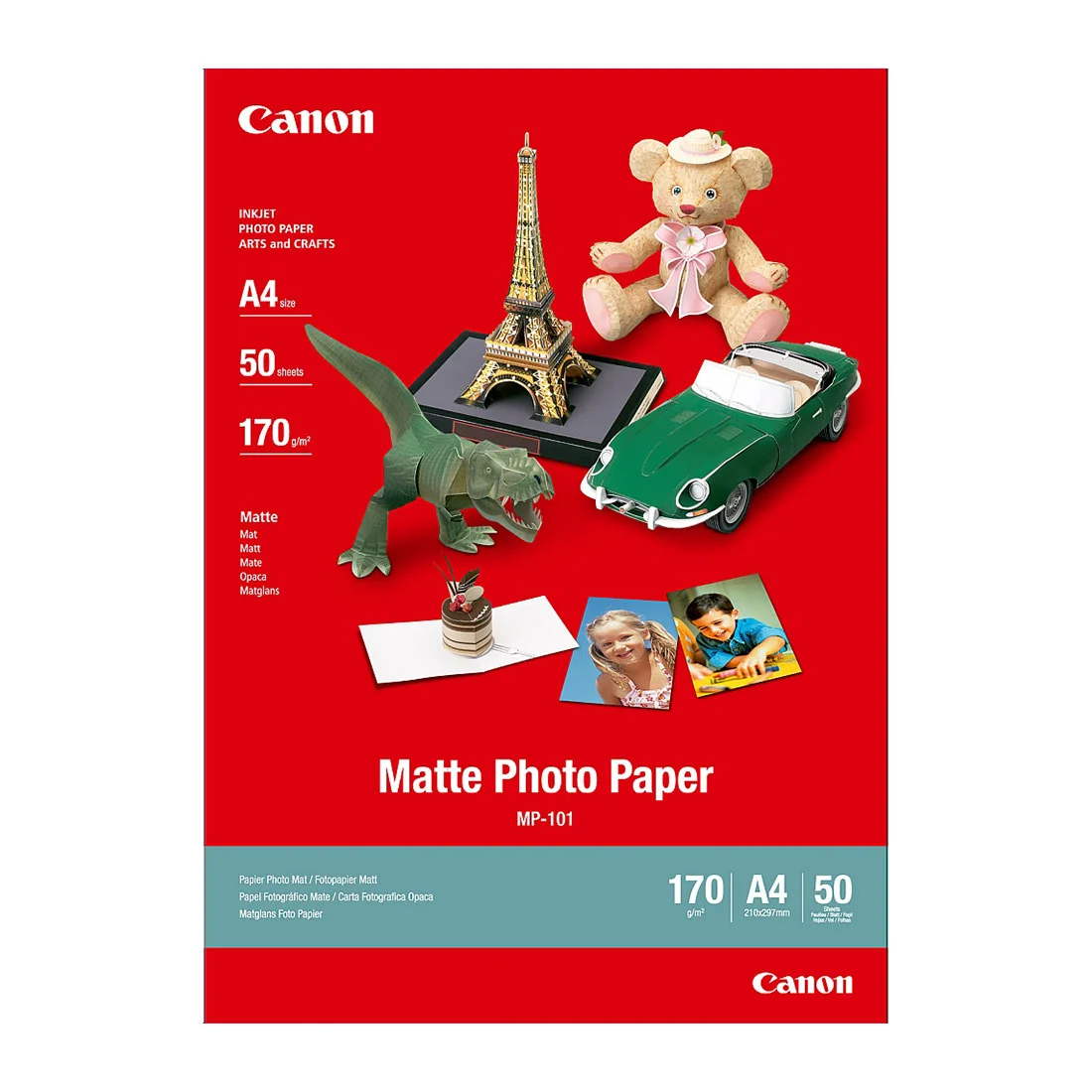 Canon Photo Paper MP-101, A4, 170 g/m?, matte, 50 sheets