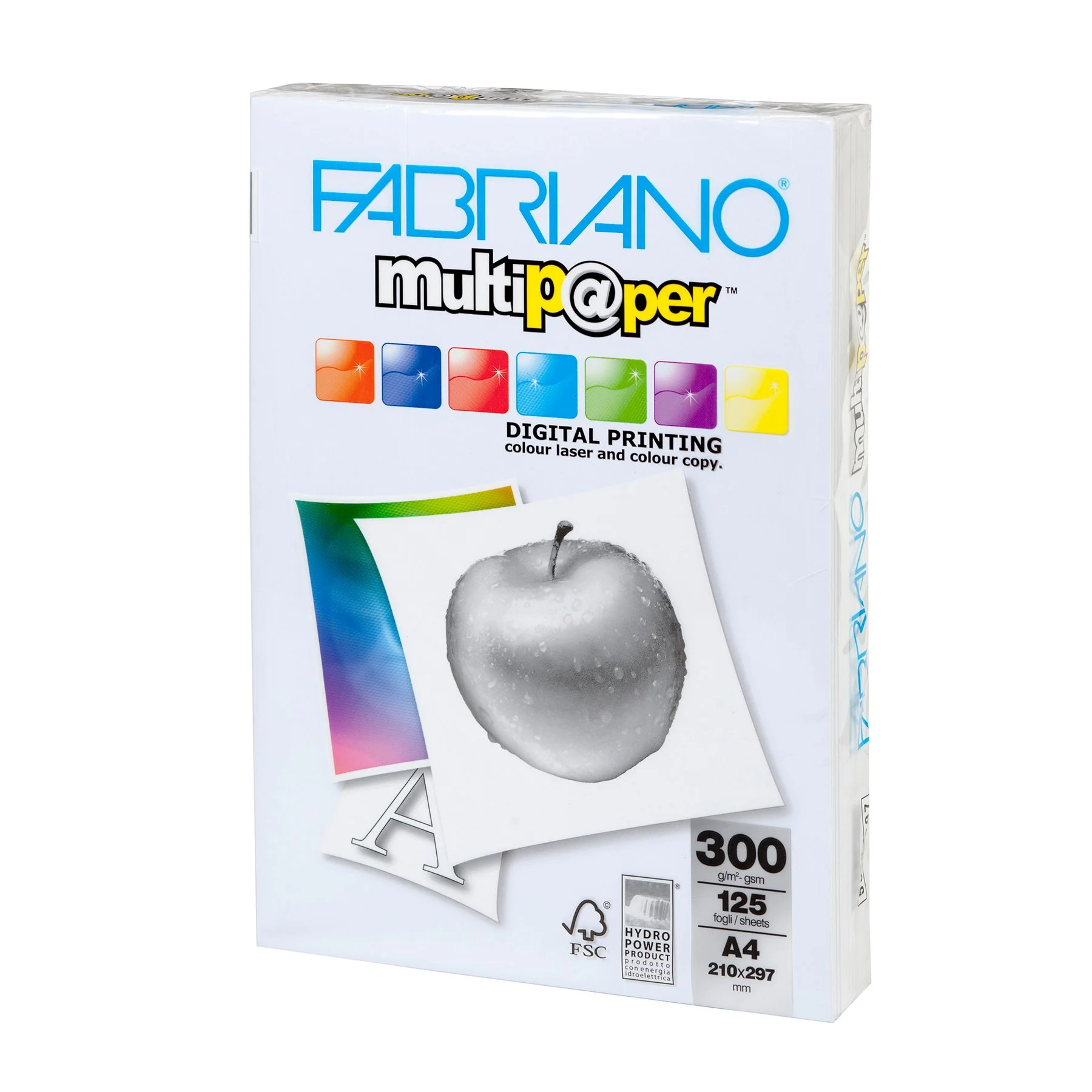 Fabriano Copy card Multipaper, A4, 300 g/m?, glossy, 125 sheets