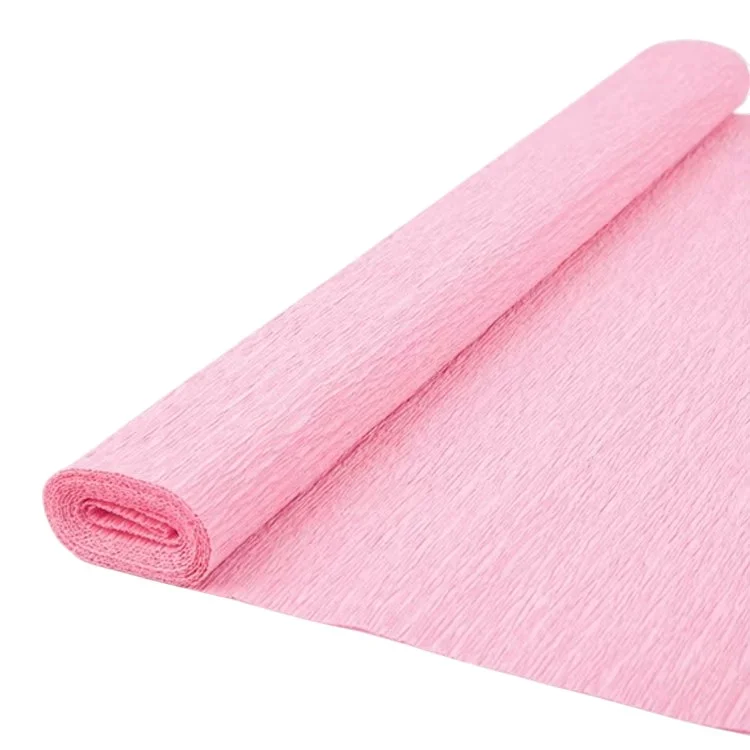 Foska Crepe Paper, 50 х 200 cm, 10 sheets, pink
