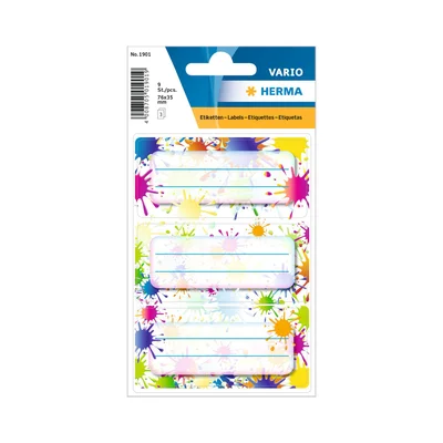 Herma Self-adhesive labels Colorful balloons, 9 pcs