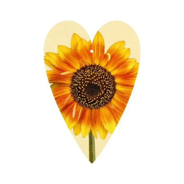 Gespaensterwald Tag card, sunflower