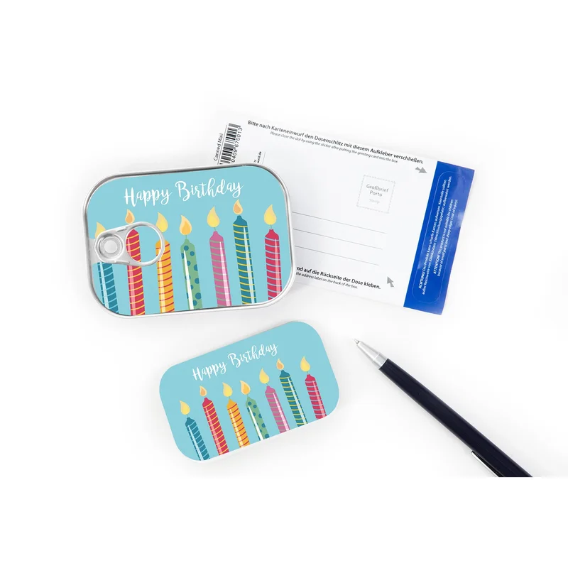 Gespaensterwald Can-card, Happy Birthday candles