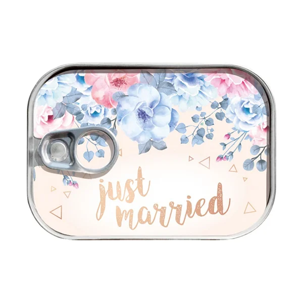 Gespaensterwald Card-can Just Married, flowers