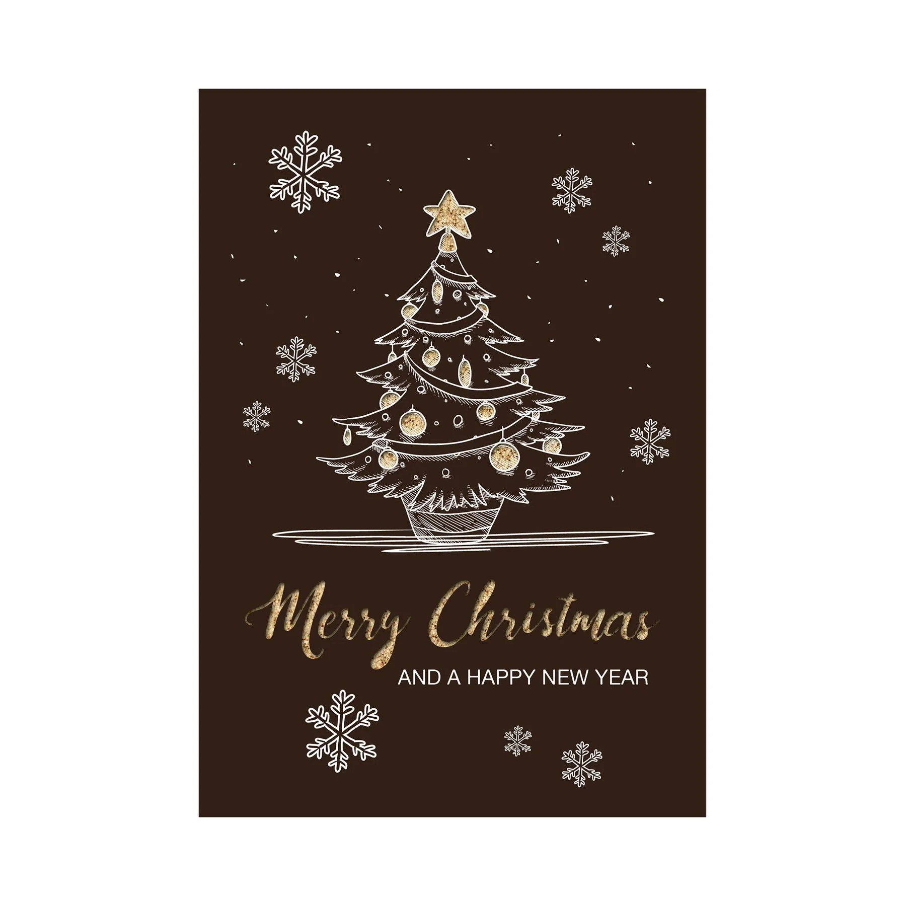 Gespaensterwald Card Merry Christmas, luxury paper