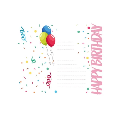 Gespaensterwald Card Fun-Cut, Happy Birthday