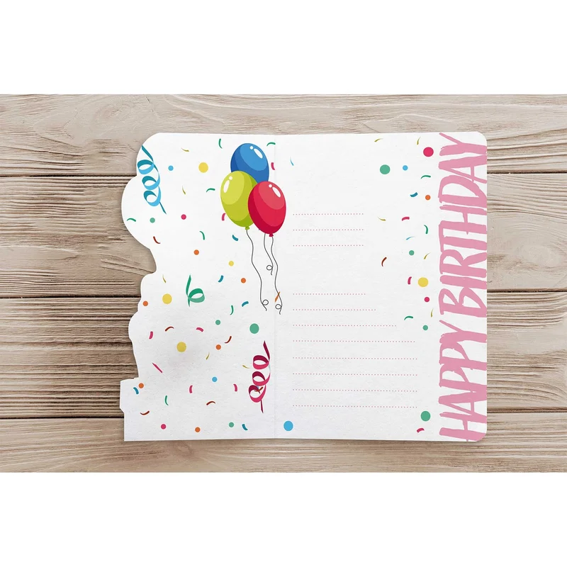 Gespaensterwald Card Fun-Cut, Happy Birthday