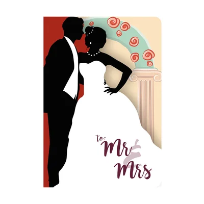 Gespaensterwald Card Fun-Cut, Mr and Mrs