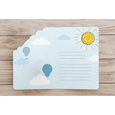 Gespaensterwald Greeting Card Fun-Cut, Go High