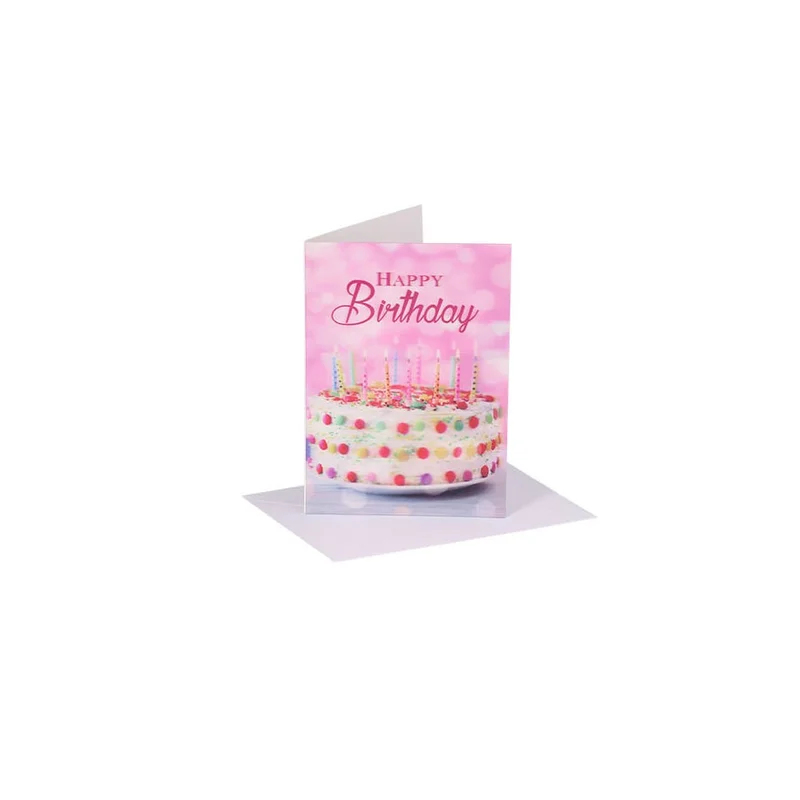 Festa Greeting Card, Happy Birthday, assorted, 1 pc