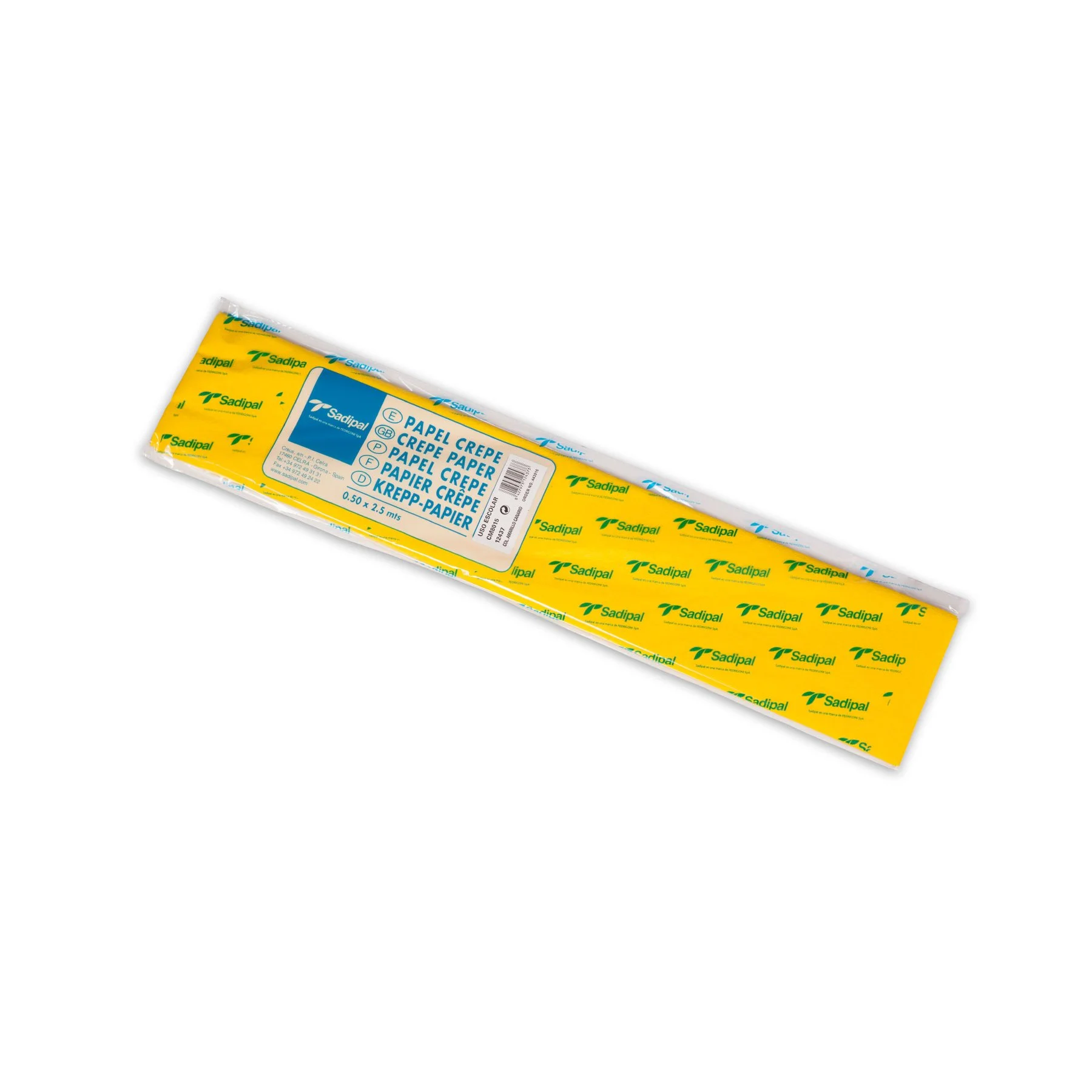 Fabriano Crepe Paper, 40 g/m2, 0.50 x 2.5 m, amber