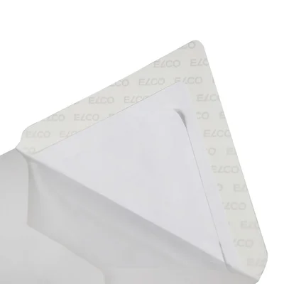 Elco Envelope with watermark, C6, 114 x 162 mm, 100 g, triangular flap with self-adhesive strip, white, 25 pcs