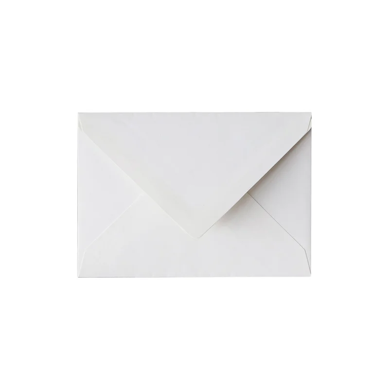 Elco Envelope with watermark, C6, 114 x 162 mm, 100 g, triangular flap with self-adhesive strip, white, 25 pcs