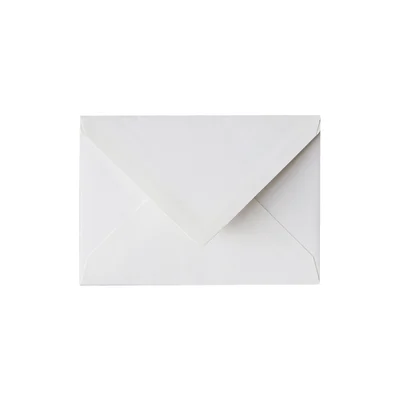 Elco Envelope with watermark, C6, 114 x 162 mm, 100 g, triangular flap with self-adhesive strip, white, 25 pcs