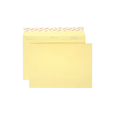 Elco Envelope C5, 162 x 229 mm, 100 g, straight flap, self-seal, cream, 25 pcs