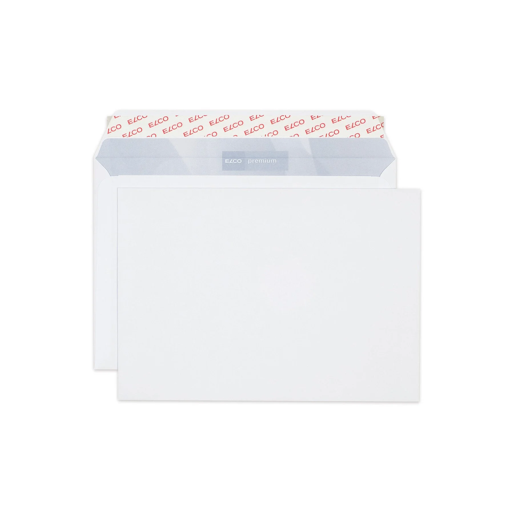 Elco Envelope C5, 162 x 229 mm, 100 g, straight flap, self-seal, white, 100 pcs