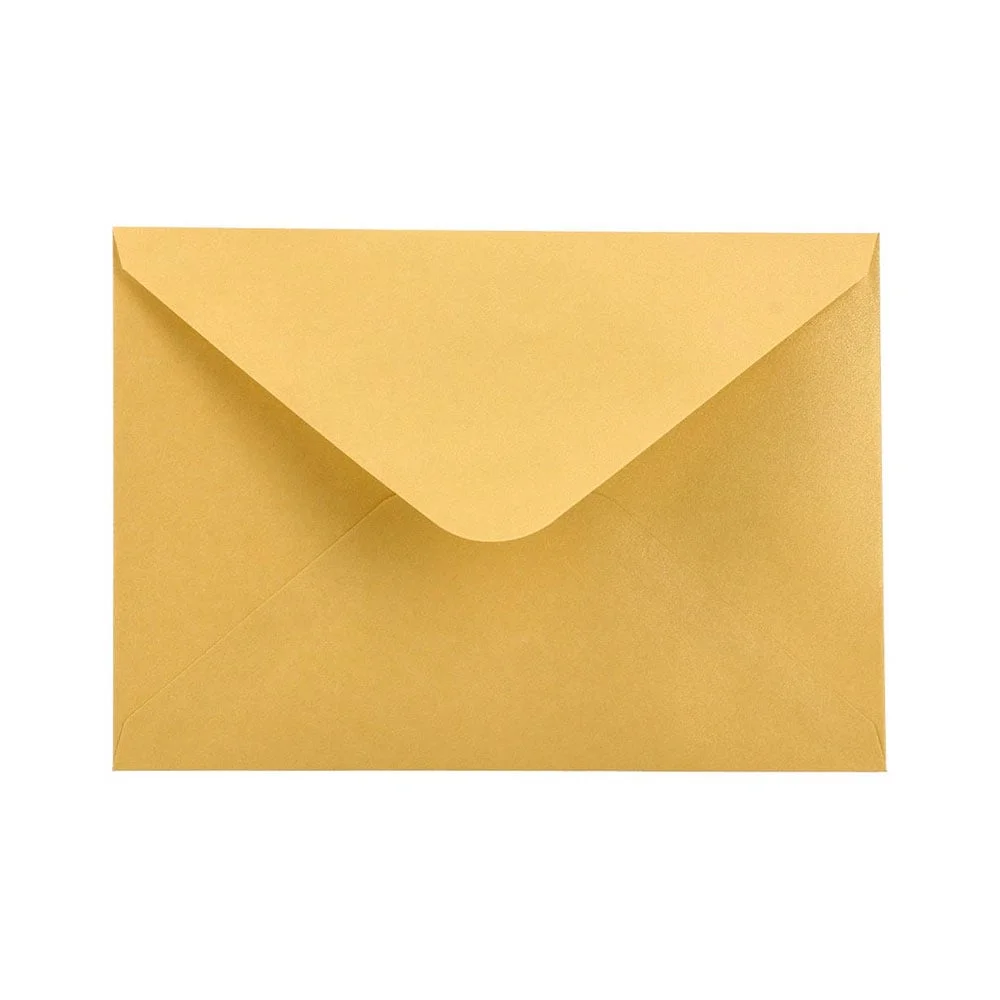 Festa Greeting Card Envelope, gold