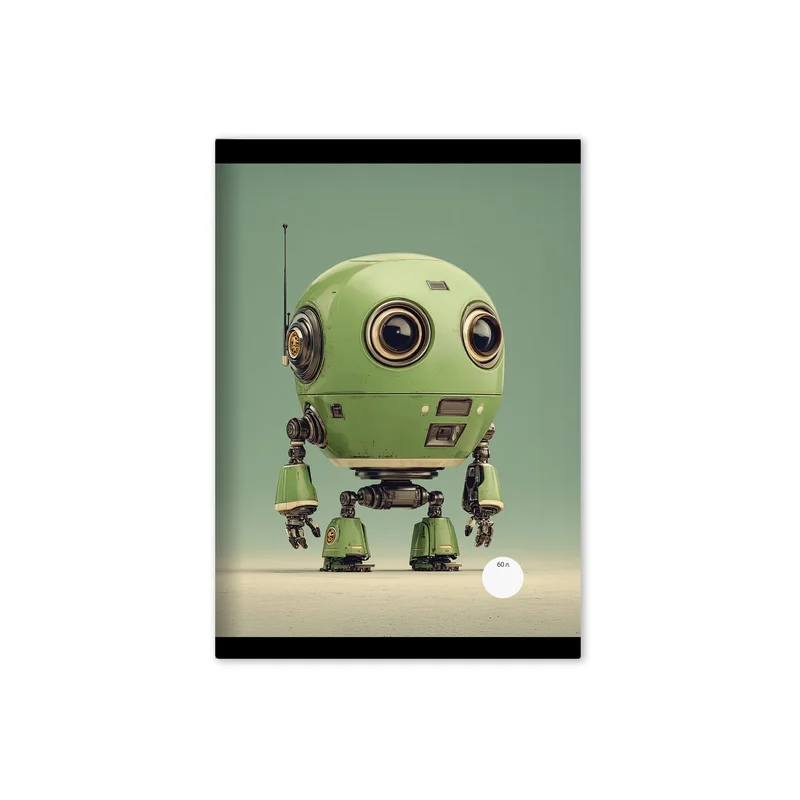 Notebook, A5, plain paper, 60 sheets, boys’ designs