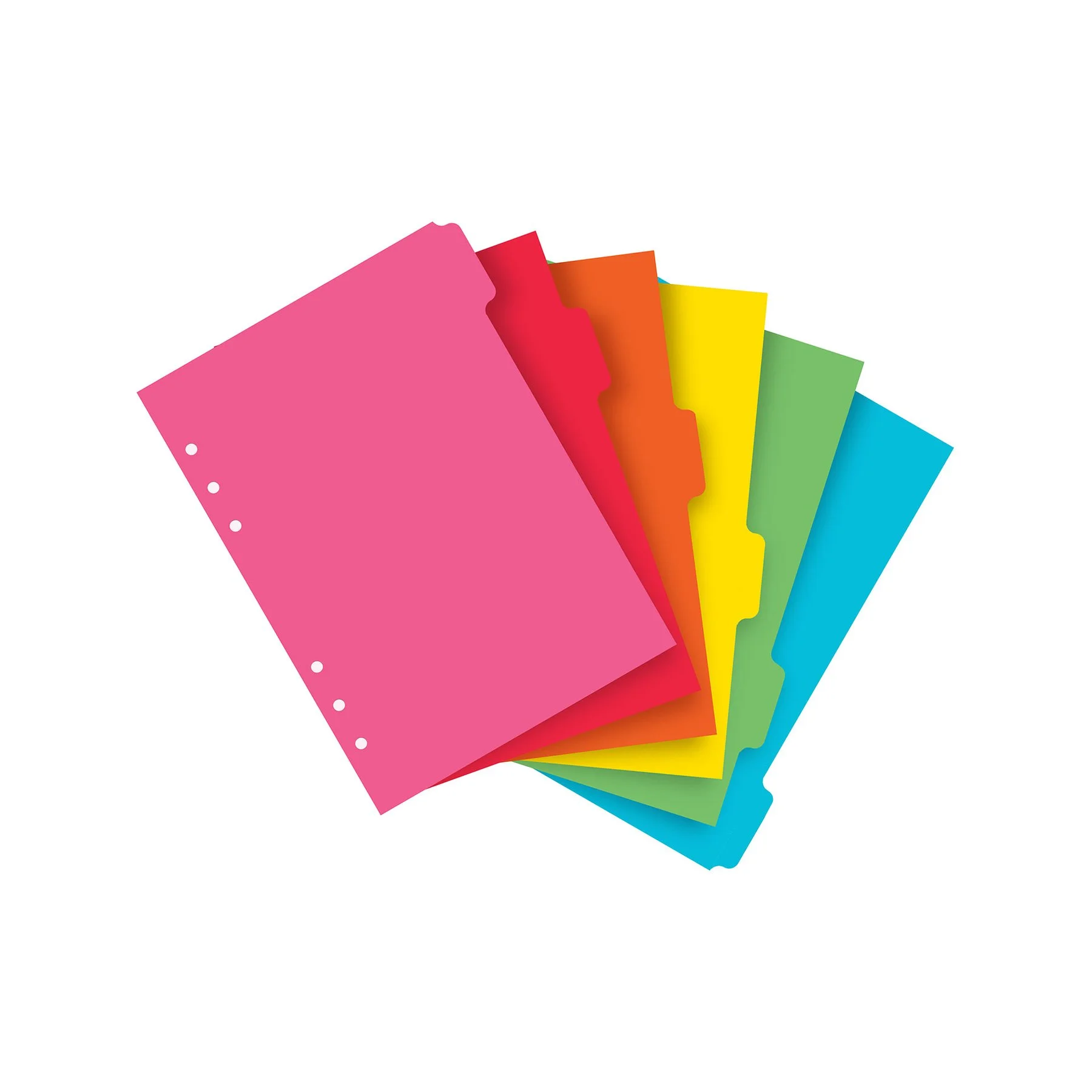 Filofax Divider, A5, 6 colours