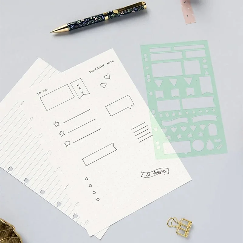 Filofax Template for organiser