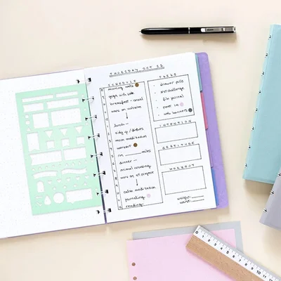 Filofax Template for organiser