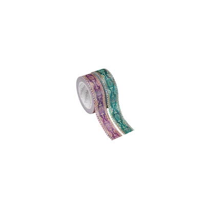 Paperblanks Washi tape Oceania & Viola, decorative, 2 rolls