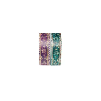 Paperblanks Washi tape Oceania & Viola, decorative, 2 rolls