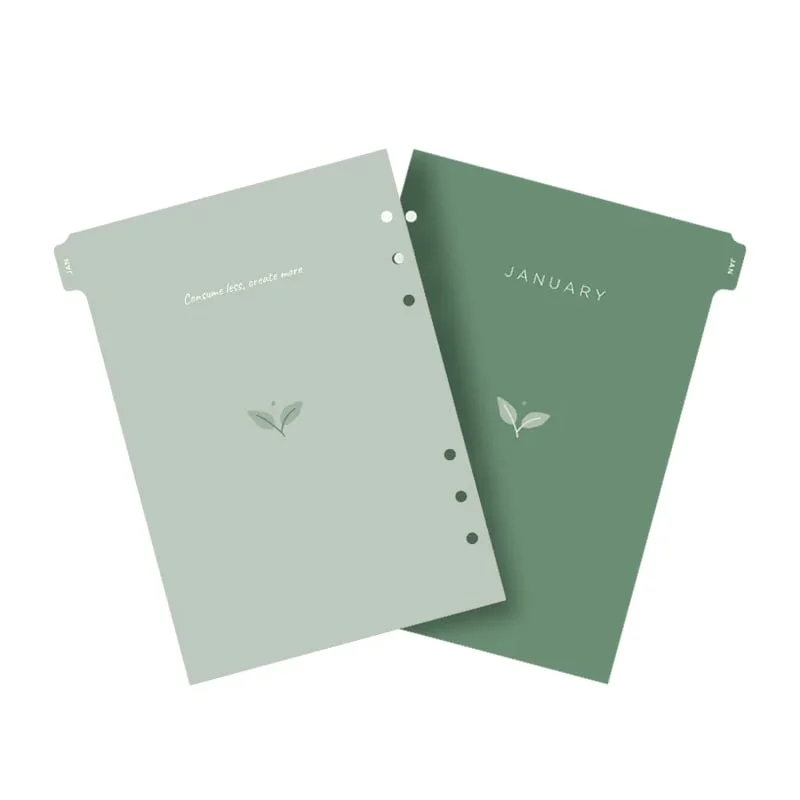 Filofax Refill for Organizer Eco, A5, for 2024, 1 Week on 2 Pages