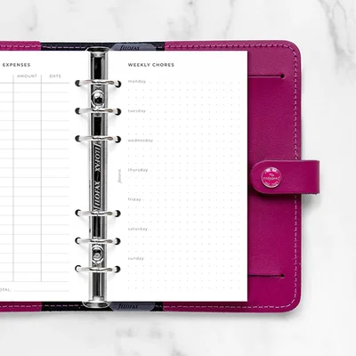 Filofax Refill Minimal Personal, Home