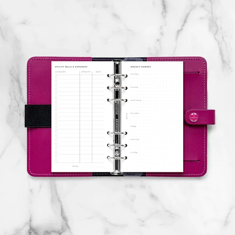 Filofax Refill Minimal Personal, Home