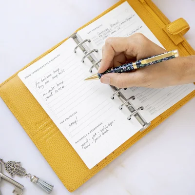 Filofax Refill Minimal Personal, Home