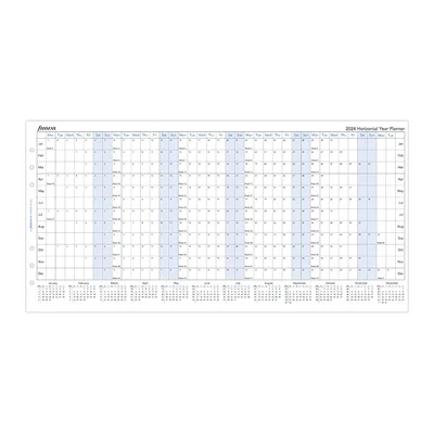 Filofax Organizer Refill, A5, for 2024, 1 year per spread