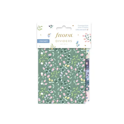 Filofax Divider Meadow Pocket