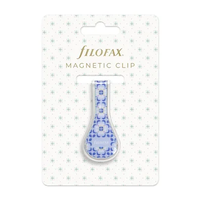 Filofax Clip Mediterranean, magnetic