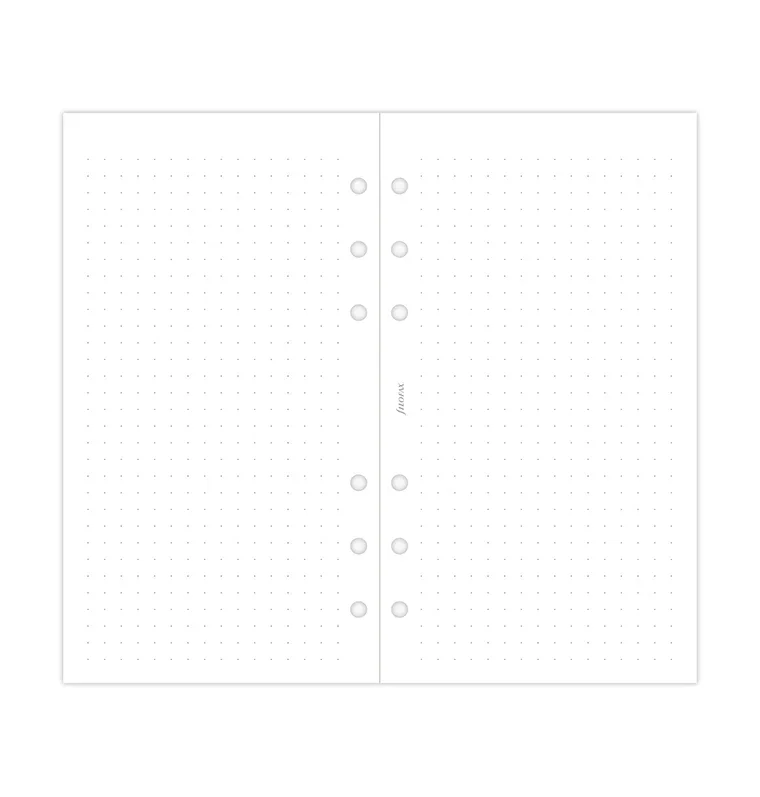 Filofax Refill for Organizer, Personal, for 2025, One Week on Two Pages