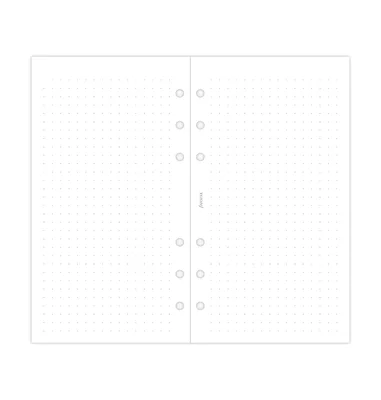 Filofax Refill for Organizer, Personal, for 2025, One Week on Two Pages